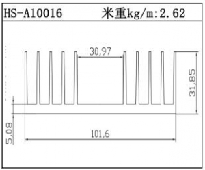 变频散热器HS-A10016